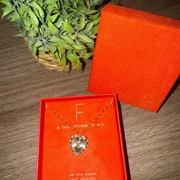 A New Day Gold Heart Necklace - Picture 4 of 4